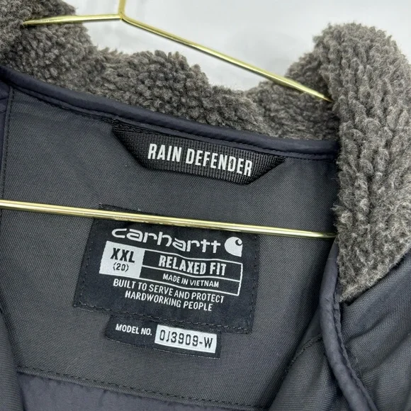 Carhartt Women's Black Hooded Jacket - Picture 9 of 14